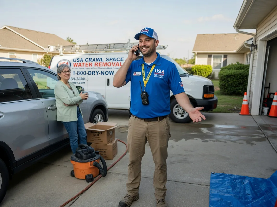 Crawl Space Water Removal Huntersville, NC FAQs